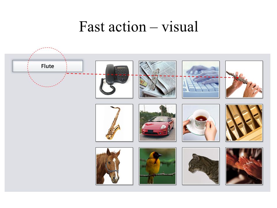 Fast action – visual