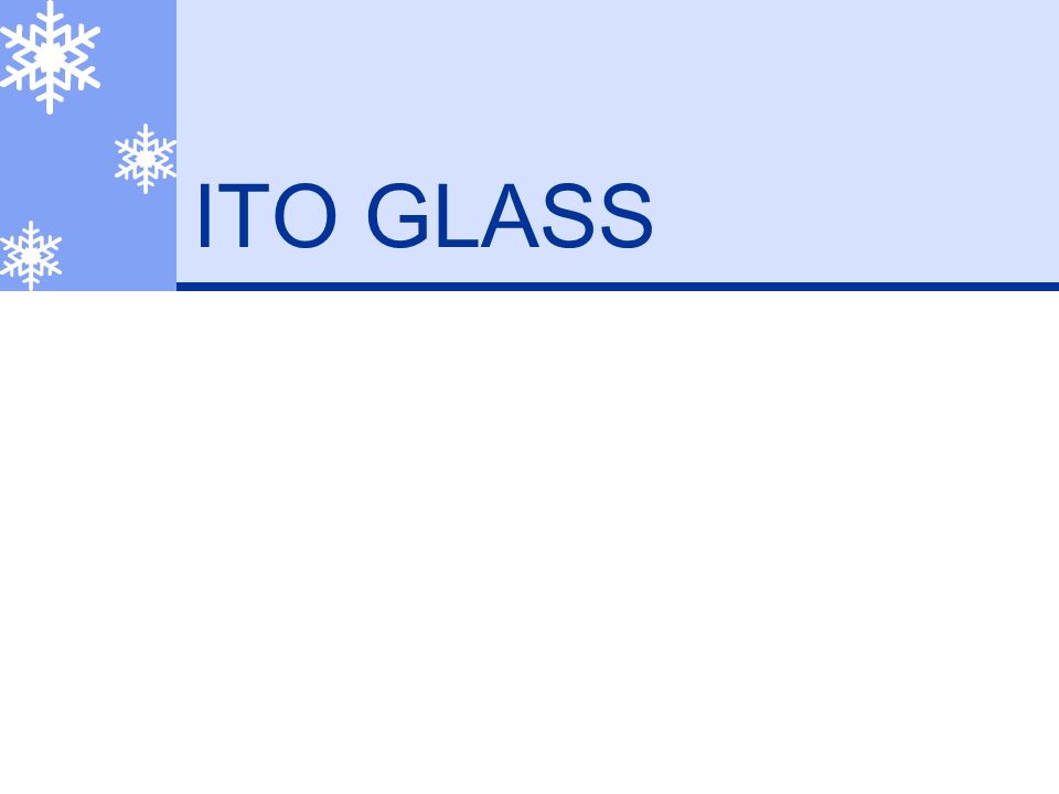 ITO GLASS