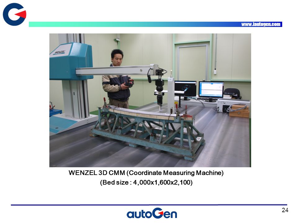 24 WENZEL 3D CMM (Coordinate Measuring Machine) (Bed size : 4,000x1,600x2,100)