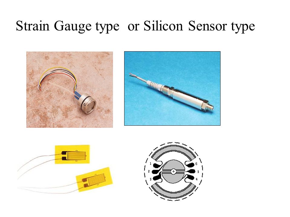 Strain Gauge type or Silicon Sensor type